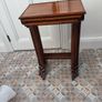 Burr Walnut Nest of 3 Tables Image 4