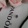 new genuine pandora Flower Heart Mum charm Image 4