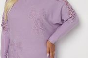 Beautiful Lavender Knit Top size 18