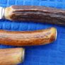 Vintage Newbridge Cutlery Co Horn Carving Set Shur Edge Knife Fork Steel Rochester Image 8
