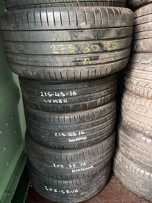 Part worn 15" 16" 17" 18" 19" tyres