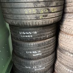 Part worn 15" 16" 17" 18" 19" tyres