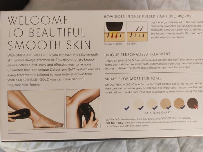 IPL Laser Smoothskin Gold