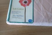 New Spring Maid Soft Cotton Bedding Single Pink Sheet