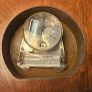 Kienzle wooden tripod clock vintage mid century Image 4