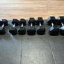Rubber Hex Dumbbell Set!!! Image 2