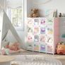 Cube  Shelving System for Kids Set of 16 Cube Storage Image 2
