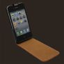 WHOLESALE 10 New Stylish Grip Flip Leather Case Cover Fits Apple Iphone 4s & 4 Image 3