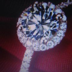 Halo Style Ring