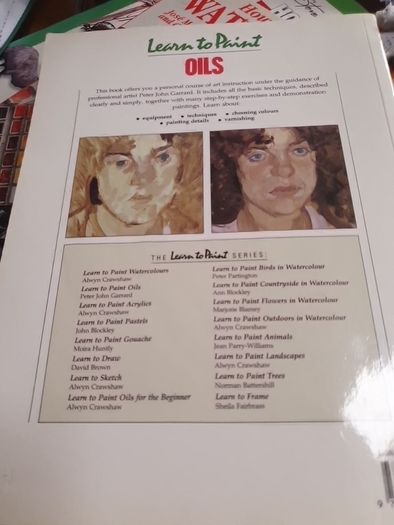 Learn To Paint Oils In Very Good Condition From Pet Smoke Free Home Lots Of Books Listed For 1 2 3 Euro