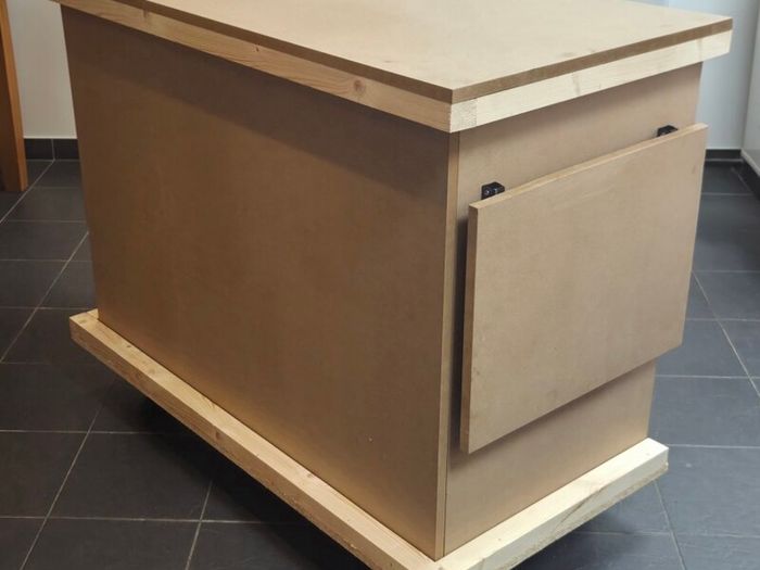Coffee Cart Fully Collapsible
