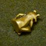 3 brass frogs. Image 6