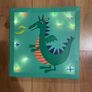 Light-up dragon canvas wall art 30x30cm Image 2