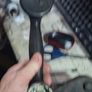2 Black Metal Rotary Dial Telephones for parts or repair, 1930s rotary sets, Postage available or Collection Image 4