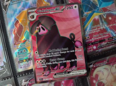 Oinkologne EX ! Full Art ! Ultra Rare ! from Scarlet & Violet Set ! 2023 ! Pokemon Card !