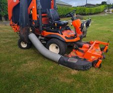 Kubota 3860 with collector