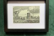 Early American photography Framed picture