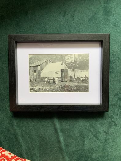 Early American photography Framed picture