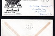 1958 Ireland Centenary of the Death of Mother Mary Aikenhead (Foundress of the Irish Sister of Charity) Commemorative Stamps Illustrated Staehle First Day Cover (FDC) with Baile Atha Cliath (Dublin) cancel with interesting Valetta, Malta of 26/10/58 on th