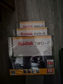3x 10pack kodak dvd+r
