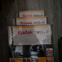 3x 10pack kodak dvd+r