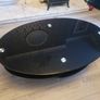 black glass coffee table Image 2