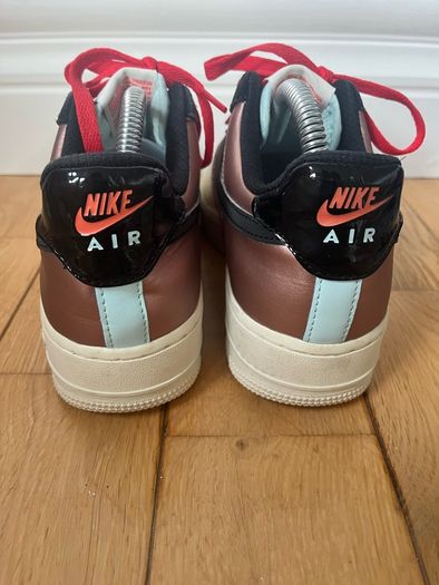 Nike colour block metallic Air Force 1