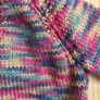 Hand Knit Baby Cardigan and Hat 0 to 3 months Image 4