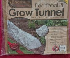 Two Grow Tunnels and One 18 Square Meter Plastic Sheet