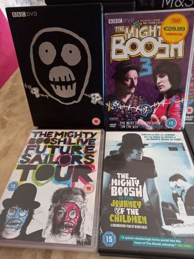 The Mighty Boosh Dvd Collection Bundle Series 1-3 Boxset Live shows Etc BBC Surreal Comedy