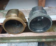 Veteran Car Brass Lamps