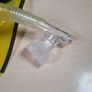 Crane diving flippers size Uk 6-7 EU 40-41 with snorkel breathing tube Image 4