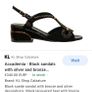 ACCADEMIA Italian leather patent wedges Sz 41 - Rrp 265 (New) Image 10
