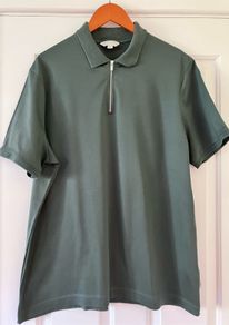 XXL Mens Dark Green Cotton Top by Autograph, Marks&Spencer