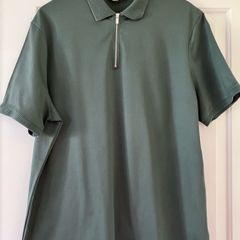 XXL Mens Dark Green Cotton Top by Autograph, Marks&Spencer