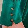 NEW H&M Women's Green faux-wrap knee-length dress Size 14/ 42 Image 2