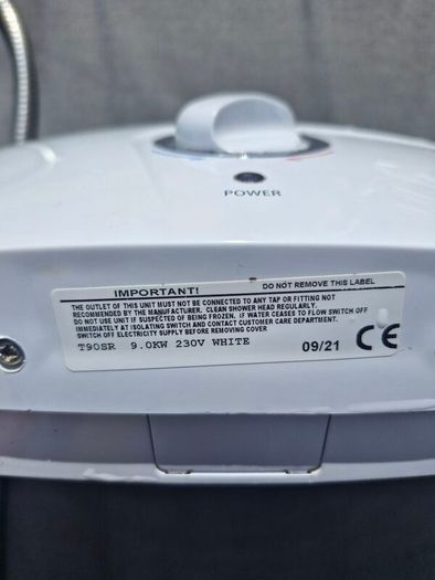 Triton T90sr electric shower