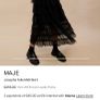 Maje tulle midi skirt size 12 - 14 Image 6