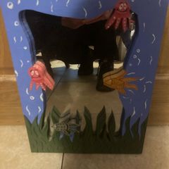 Ocean themed mirror free postage