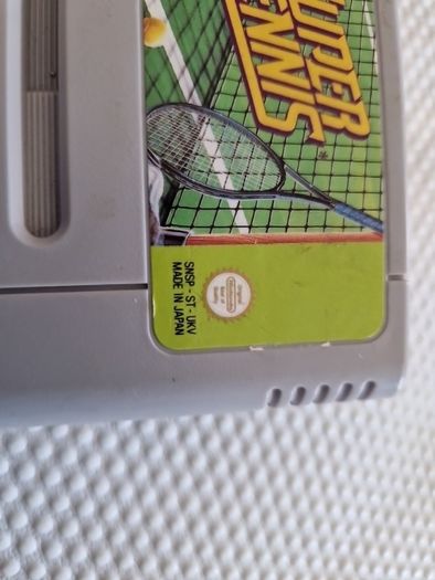 Super Tennis Snes Super Nintendo Arcade Retro Games Original