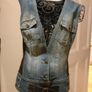 Karen Millen denim waistcoat Image 5