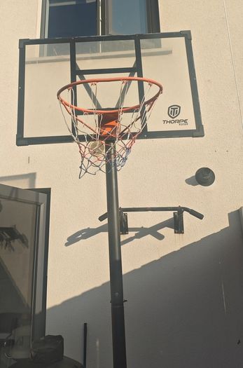 235 - 305cm Thorpe Sports Basketball Stand with 44" Backboard