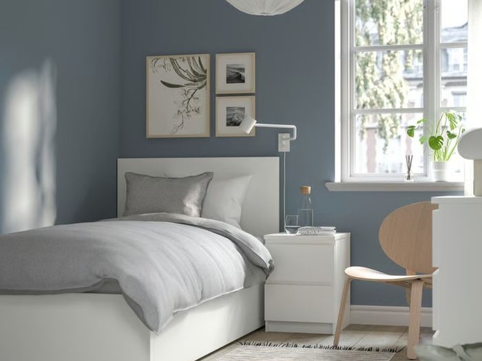 Ikea Malm single bed frame with drawers