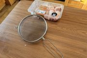Stainless Steel Mesh Sieve with Long Handle