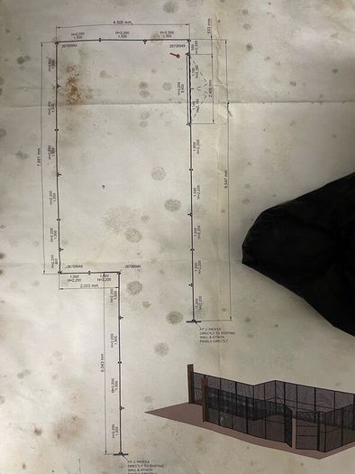 Warehouse partitioning/ dog run