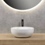 Matt White Countertop Washbasin Image 3
