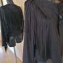 Women's Jacket NWOT SIZE 14 Faux Black Suede Image 4