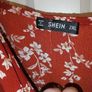 Red and white floral dress size 18 to 20 Image 3