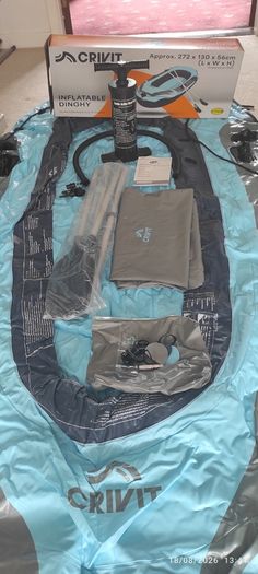 CRIVIT Inflatable Dinghy 260kg  3 Person 50 ONO