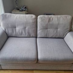 Grey 2 seater sofa
